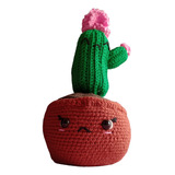 Cactus Tejido A Crochet - Ideal Para El Día De La Madre