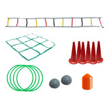 Set Kit Entrenamiento Funcional Coordinación Agilidad Envio