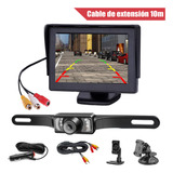 Auto Monitor / Pantalla 4.3 PuLG Cámara De Reversa Universal