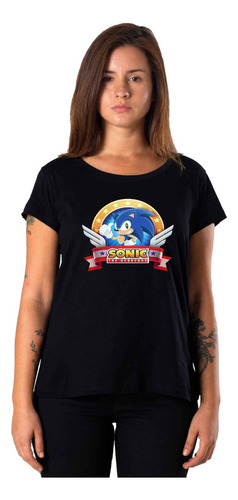 Remeras Mujer Sonic Sega Videojuegos |de Hoy No Pasa| 2