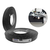 Filo Melaminico Preencolado Negro Amberes 22mm X 50mts Tece