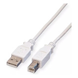 Lote 10 Cables Impresora Usb A/b 2.0 1,80 Mt Nuevo Congreso