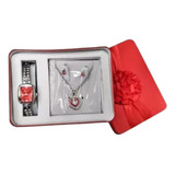 Joyeroreloj Aretes Cadena Regalo Belleza Fantasía16965mazugi