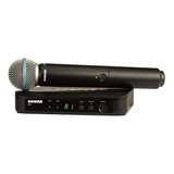 Microfono Inalámbrico Shure Blx24/b58 Con Capsula Beta58