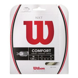 Cuerdas Tenis - Wilson - Nxt 16 - 1.30 - Set Color Blanco