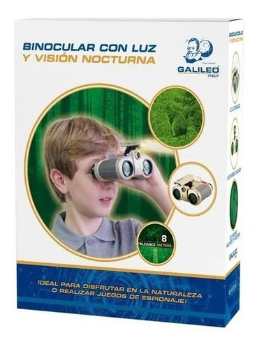 Galileo Binocular Con Luz Y Vision Norturna