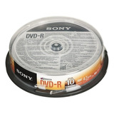 Sony Dvd-r Grabab 4.7gb 16x Cake 10unid 10dmr47cake Ecoffice