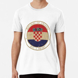 Remera Vintage República De Croacia Europa Bandera Europea C
