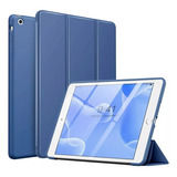 Funda Tipo Smart Case Cover iPad 10.2 7ma 8va 9na Azul