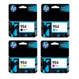 Pack Hp 954 Colores + Negro Originales