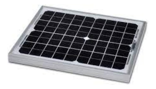 Panel Solar De 10w Mas Cable De Pinza