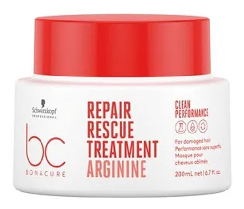 Mascarilla Reparadora Bonacure Clean Repair Rescue 200 Ml