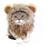 Ropa Gato - Halloween Cat Lion Mane Wig Costume Christmas Li