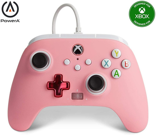 Control Alambrico Rosa Xbox Series X/ Xbox One Powera