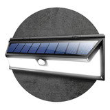 Lampara Solar Led Lf-1630 Con Sensor Aplique Pared Exterior