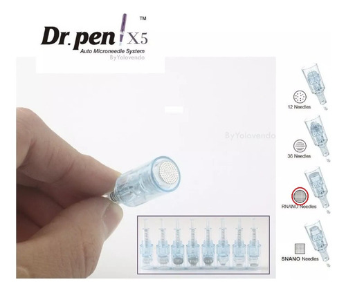 Agujas Repuesto Dermapen Dr. Pen X5 Nan - L a $4900