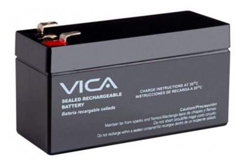 Batería De Reemplazo Vica 12v-7ah Recargable Sellada Libre De Mantenimiento Para No Break Ups 