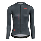 Jersey Ciclismo M/l Suarez Mujer Ease Anthracite 2.3