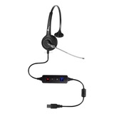 Headset Usb Premium Fp360 Voip Call Center Monoauricular