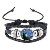 Manilla Pulsera Van Gohg Noche Estrellada Arte Brazalete 