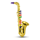Saxofón Niños Musical Instrumentos De Viento Abs Metálico