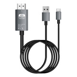 . Cable Compatible Con Usb-c A Hdmi .