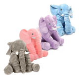 Juguete Lindo Peluches Elefante Cojín 40 Cm Para Niños Bebes