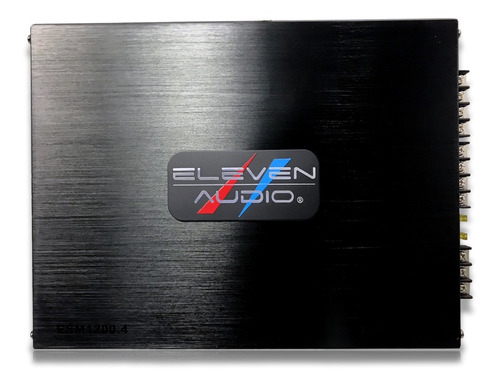 Amplificador Eleven Audio Esm1200.4  1200w Max  4 Ch