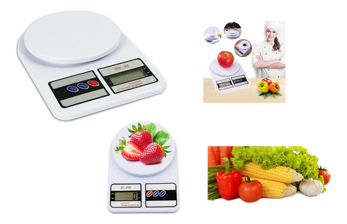 Balanza Gramera De Cocina Digital Electrónica Capacidad 10kg