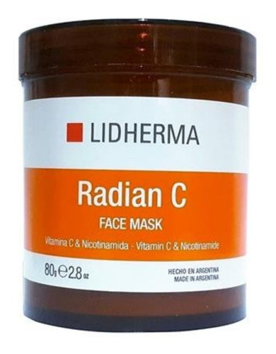 Radian C Face Mask Polvo Antiage Aclarante 80gr Lidherma