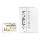 Tarjeta De Memoria 64gb Micro Memory Card  Kingtiwon Tf C10