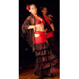 Vestuario Danza/ Belly Dance/ Traje Dos Piezas + Accesorios