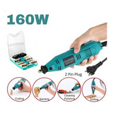 Set Torno Dremel Manual Lija Corta Pule Taladra + Accesorios