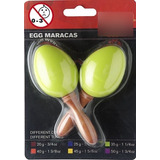 Huevos Maracas Mango Corto (par) Color Verde - Shaker Stagg