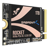 Sabrent Rocket Ssd 2230 Nvme 4.0 1tb De Alto Rendimiento 