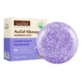 Jabón Limpiador De Lavanda Q Soap, Champú Anticaspa Y Antipi