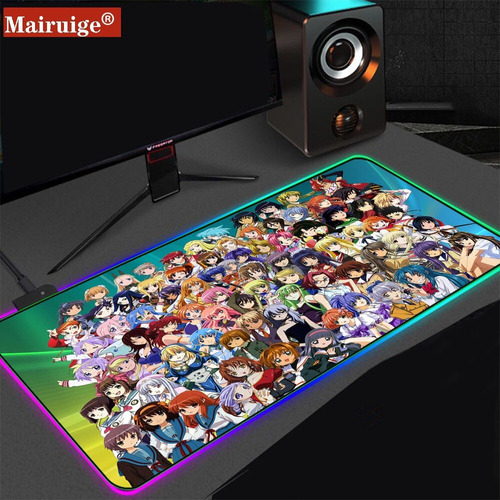 Mouse Pad / Alfombrilla Led Geek 60x35 - Challet99