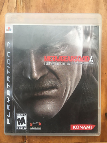 Metal Gear Solid 4: Guns Of Patriots Ps3 Fisico Envios