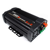 Inversor De Corriente 1000w 12v A 110v Doble Enchufe Y Usb