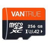 Vantrue Tarjeta Sd Microsdxc Uhs-i U3 4k Uhd De 256 Gb 