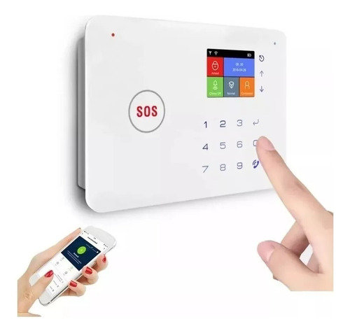 Kit Sistema De Alarma Seguridad Wifi Gsm Casa Local Empresa