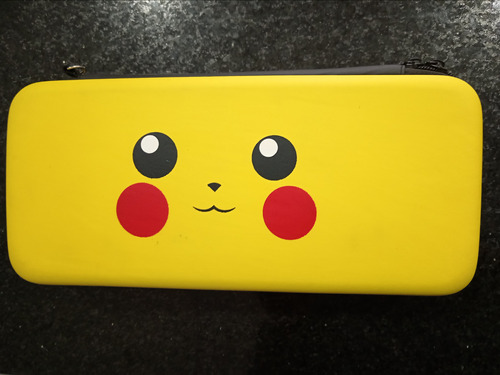Estuche Pikachu Rigido Para Nintendo Switch Standart Y Oled