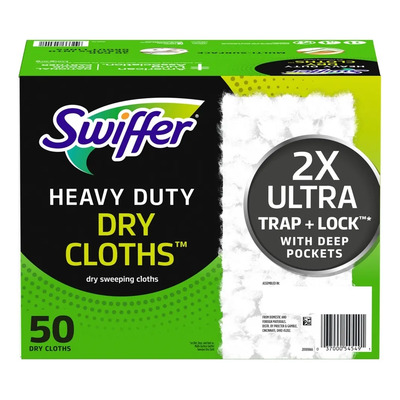 Swiffer Sweeper 50 Paños Limpiadores Limpieza Pesada