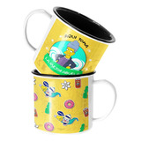 Taza Enlozada Lechera Mejor Abuela Regalo Los Simpsons