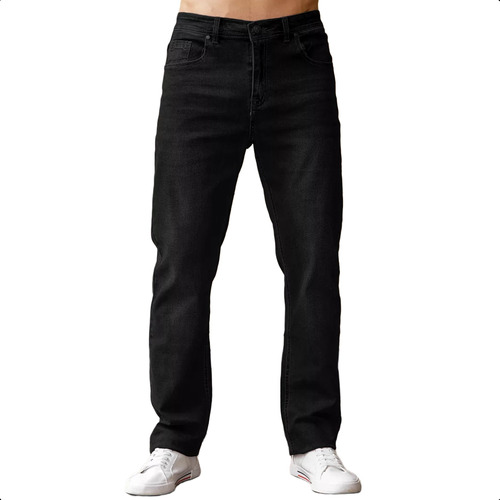 Pantalon Jean Recto Clasico Hombre Linea Premium Oferta