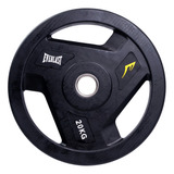 Anilha Olimpica Bv 20kg - Everlast Cor Preto