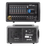 Consola Potenciada Moon M 5508 8 Ch 400w Bluetooth Usb A Cjf