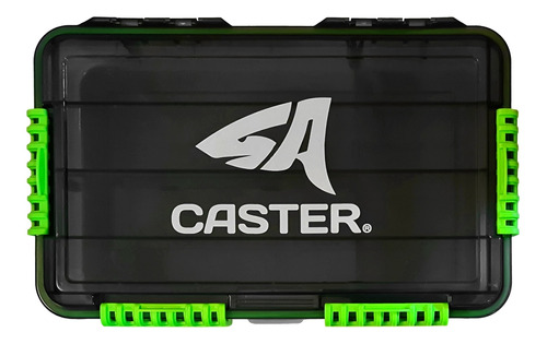 Caja De Pesca Estanco Caster Para Señuelos Con 3 Divisiones 