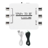 Adaptador De Sinal Mini Ypbpr Para Rf, Transmissão De Fio Ún