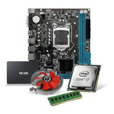 Kit Pl H61 + Proc I7 3770s  + 16 Gb Ddr3 + Cooler+ Ssd 480